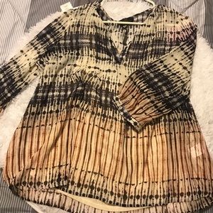 Rose and Olive Blouse